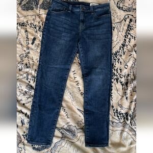 Cosmic Blue Love Size 29 Petite Blue Denim Skinny Jeans Stretchy Stitch Fix
